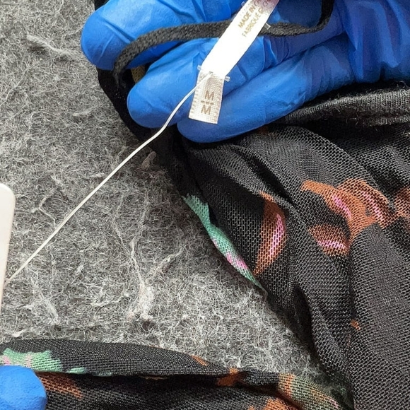 Free People Floral Square Neck Long Sleeve Top – Size M - Picture 5 of 5